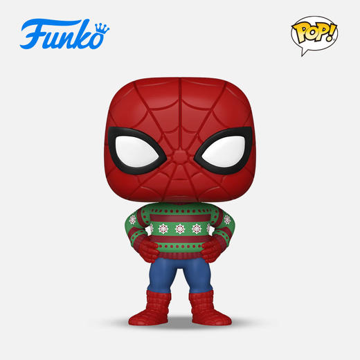 Funko POP Marvel Holiday Spider-Man美漫漫威英雄假日蜘蛛侠手办 72190 商品图0