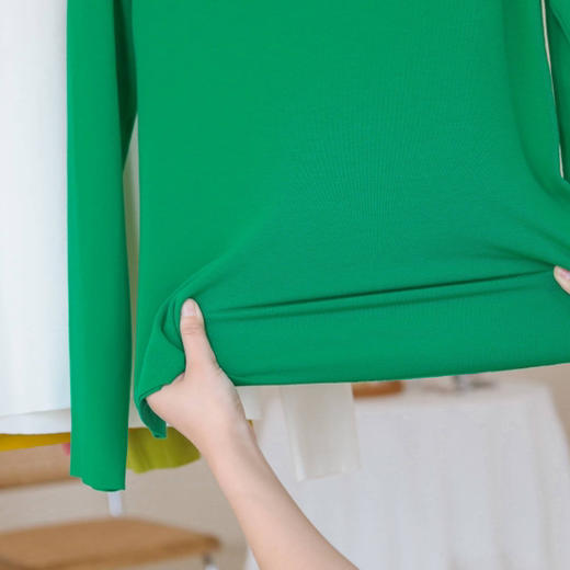 女款德绒4.0版蚕丝恒温衣（圆领） 商品图6