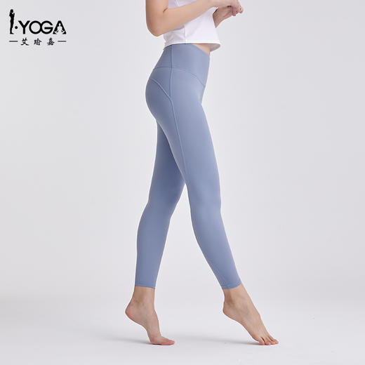 IYOGA秋冬裸感亲肤双面磨毛九分裤K9-081 商品图7