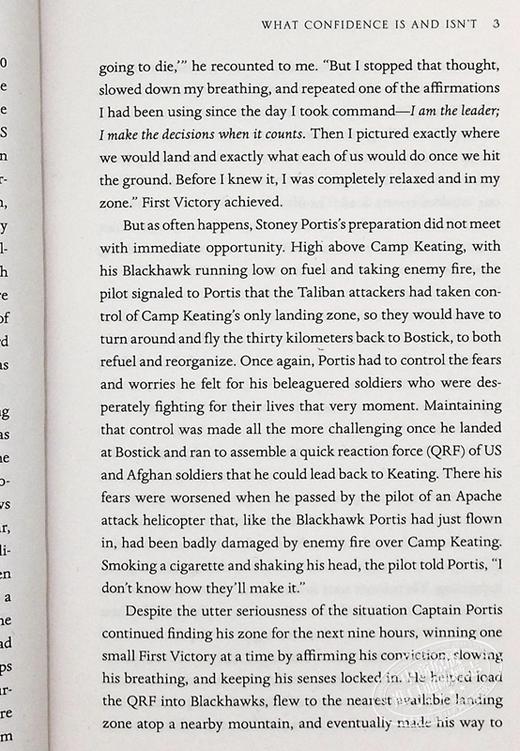 【中商原版】自信的头脑 经得起考验的不可动摇的表现指南 The Confident Mind 英文原版 Nate Zinsseris 商品图5