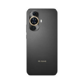 HUAWEI nova 11 前置6000万超广角人像 6.88毫米超薄臻彩直屏 256GB 曜金黑 华为鸿蒙智能手机