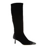sheme进口弹力反绒水晶点缀弹力靴筒修饰腿型优雅时尚女士弹力长靴可定制 商品缩略图4