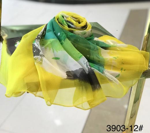 优品堂【如花似锦】100%桑蚕丝长巾 商品图1