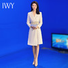 IWY/复古中国风洋装女优雅大气主持人上镜正装礼服高端FYQ236-W 商品缩略图0