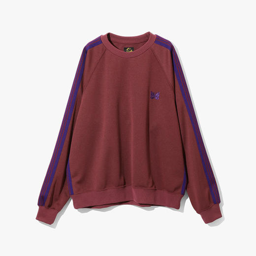 Needles Track Crew Neck Shirt 蝴蝶刺绣复古圆领运动长袖卫衣 商品图2