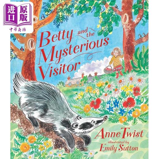 【中商原版】贝蒂的神秘访客 Emily Sutton Betty and the Mysterious Visitor 英文原版 动物故事绘本 精装精品绘本 进口童书 商品图0