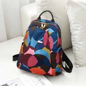 Safiya/索菲娅2023新款旅游大容量柔软大背包迷彩轻便旅行双肩包书包SF9158044Y