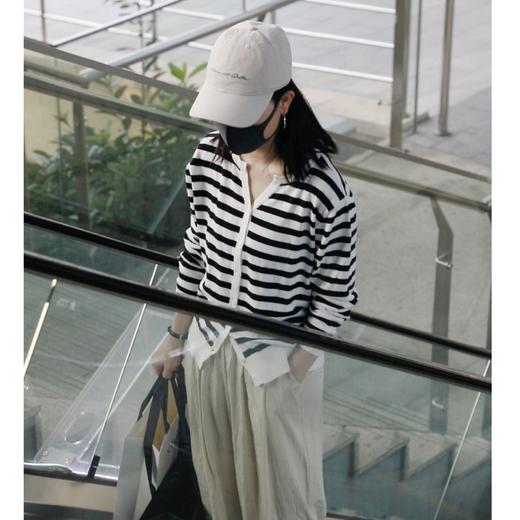 咕噜日记亲子款条纹针织开衫PQMY2307 商品图1