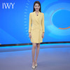 IWY/黄色西装连衣裙女高级感艺考礼服时尚洋气演讲主持人Q13314-Y 商品缩略图4