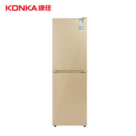 康佳188升 直冷无霜双门冰箱小型家用电冰箱二门两门 节能省电低音超薄 迷你宿舍租房BCD-188D2GX