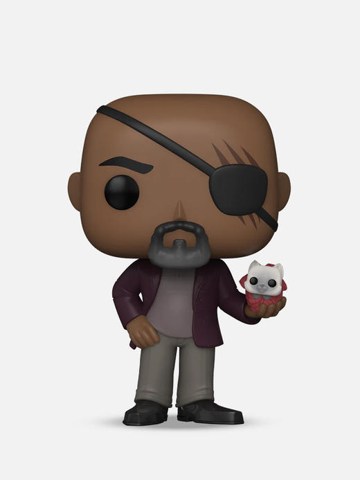 Funko POP The Marvs美漫 惊奇队长2尼克弗瑞手办 67640 商品图3