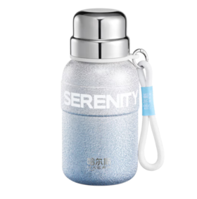 哈尔斯（HAERS） 多巴胺保温杯女男大容量水杯子304不锈钢星耀元气瓶 600ml  淘气