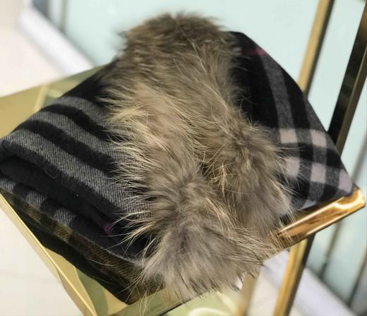 优品堂【天使诱惑】羊毛毛领披风 商品图0