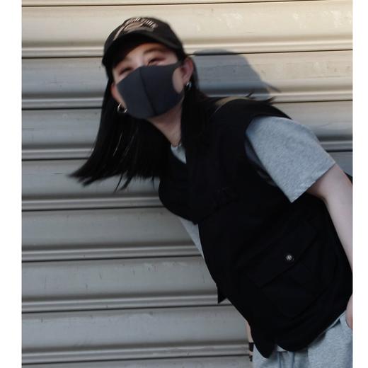 亲子款日系工装马甲春秋季宽松搭配百搭单品PQMJ2301 商品图7