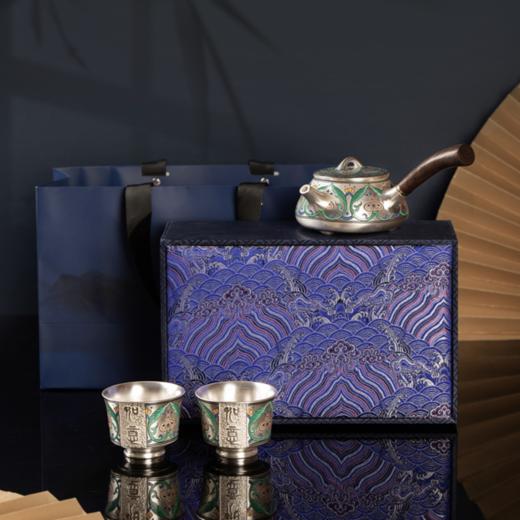 银入茶盏 风雅无双 如意鎏银系列 高档显贵 寓意满分 商品图1