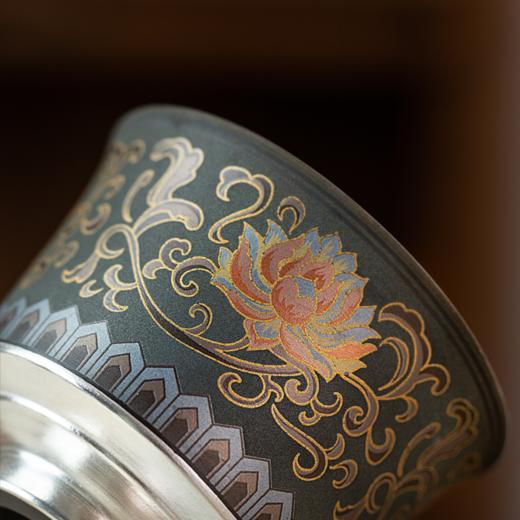 银入茶盏 风雅无双 如意鎏银系列 高档显贵 寓意满分 商品图8