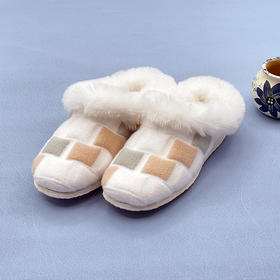 内联升男鞋拖鞋室内手工千层底大内联升飞织千底居家毛拖鞋DN2121