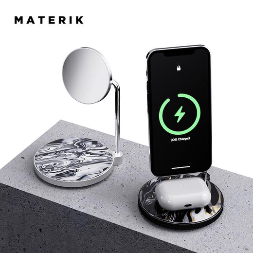 MATERIK  炼金月光系列 二合一无限充电支架 商品图5