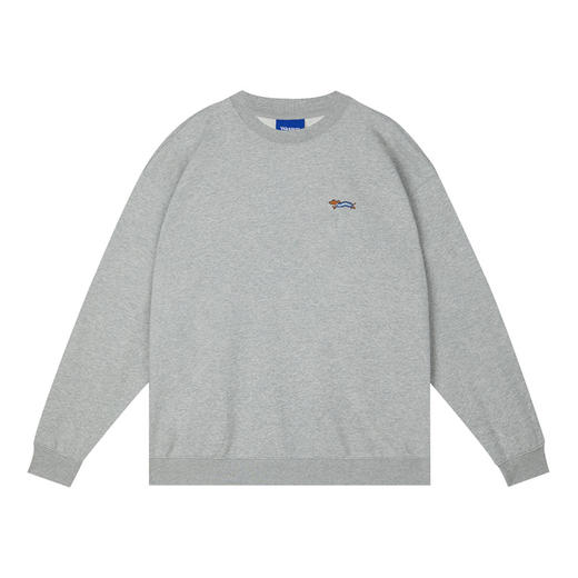 WassupHouse 腊肠狗奔跑印花圆领卫衣 商品图4