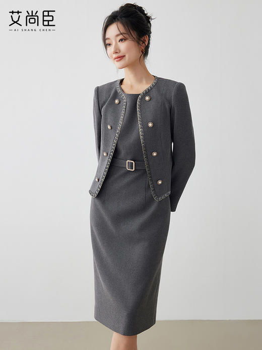 小香风外套女气质通勤套装女高端小个子女士气质名媛百搭短款上衣 商品图0