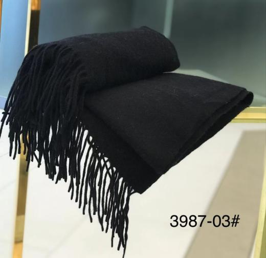 优品堂【秋色宜人】羊毛披肩围巾两用 商品图7