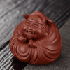 智慧 紫砂茶宠财神摆件可养宜兴手工精品茶玩茶盘摆设茶玩 商品缩略图4