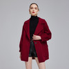 NH919斯尔丽23冬季新款西装领法式名媛风宽松毛呢大衣 商品缩略图0