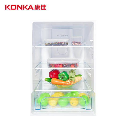 康佳180升风冷无霜双门冰箱小型家用电冰箱二门两门 节能省电低音超薄 迷你宿舍租房BCD-180WD2EGX 商品图5