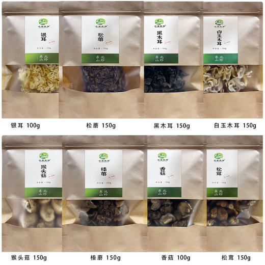 【冰雪良田】海伦市 菌菇礼盒 1100g 礼盒年货节礼物送礼 商品图2