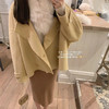 金蘑菇菇 奶油小饼干/ 大牌短款大衣 小个子羊绒元气奶乖短大衣 商品缩略图2