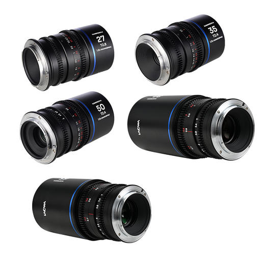 LAOWA老蛙 Nanomorph系列 S35画幅  1.5X变形宽荧幕镜头五件套套装（27mmT2.8/35mmT2.4/50mmT2.4/65mmT2.4/80mmT2.4)） 商品图3