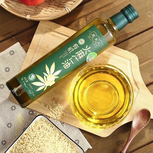 【50积分+49.28元】寿夫人 有机火麻仁油 250ml/500ml 脱壳特级低温冷榨 商品图6