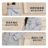 西遇鸭绒中长款羽绒服秋冬新款时尚洋气加厚长款毛领连帽外套D2338291 商品缩略图2