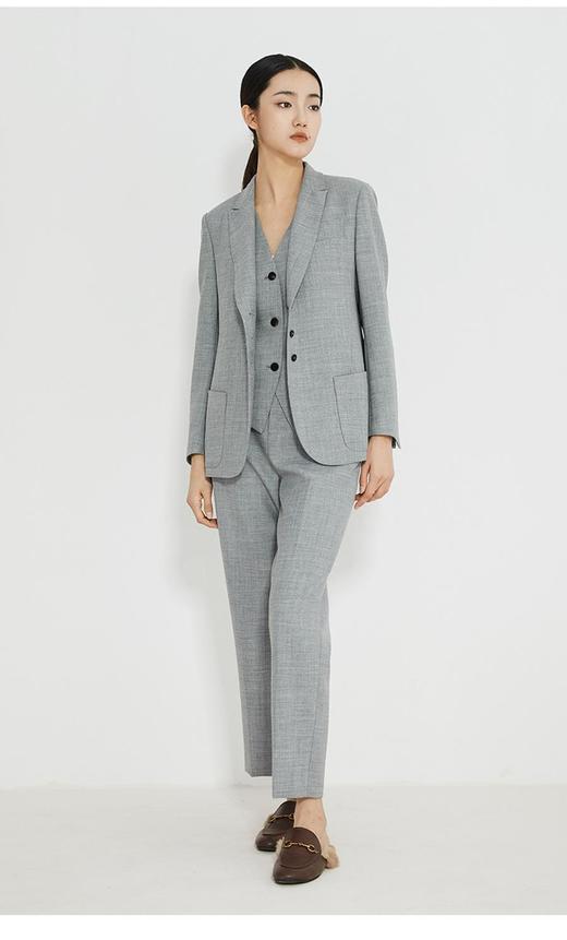 2楼名邦咖啡/浅灰经典精纺羊毛西装外套2色 商品图1