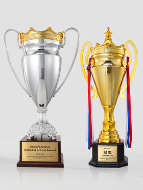 奖杯定制做特大号纯金属足球赛事欧冠荣誉奖杯比赛夺冠纪念品订制