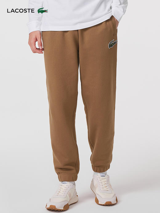 【海南专供价】Lacoste法国鳄鱼男女同款新款时尚潮流休闲舒适长裤XH0075-98 商品图2