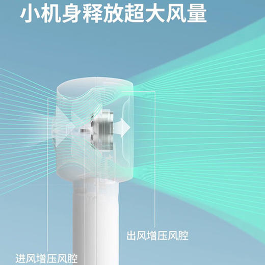 【小家电】几素小风扇手持【涡轮聚风】迷你小型随身便携式usb充电大风办公室学生宿舍儿童无叶轻音电风扇FA42 HF 商品图3