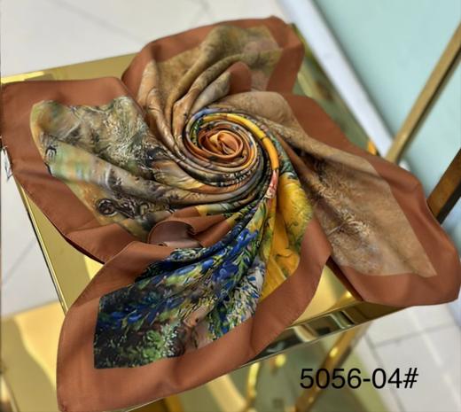 优品堂【心语】斜纹手感丝90*90方巾 商品图14