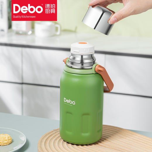 Debo德铂钛享316不锈钢保温壶900ML 商品图2