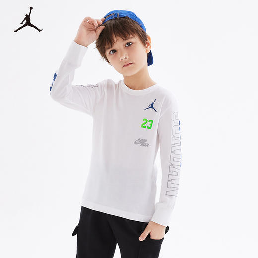 JORDAN 春 大童 小童 婴童 长袖T恤 JDB-LS-B254 商品图5