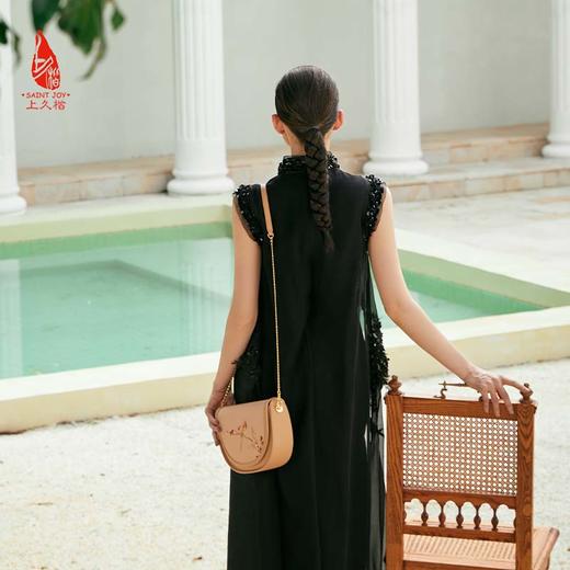 SAINTJOY/上久楷 宋锦斜背包 鹊上枝头 BWS23B0902 商品图4