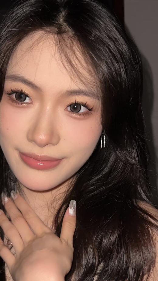 sunnygirl （sunny girl）月抛  Y08黑 直径14.5mm着色13.9mm 商品图1