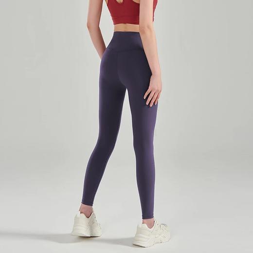 爱帝秋冬小暖绒高弹绵柔云感运动紧身裤加绒保暖打底外穿蜜桃臀瑜伽裤2237135811 商品图4