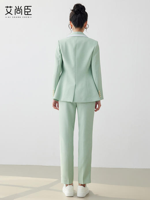 艾尚臣职业西装套装女2023冬季新款商务经理正装气质售楼部工作服 商品图4