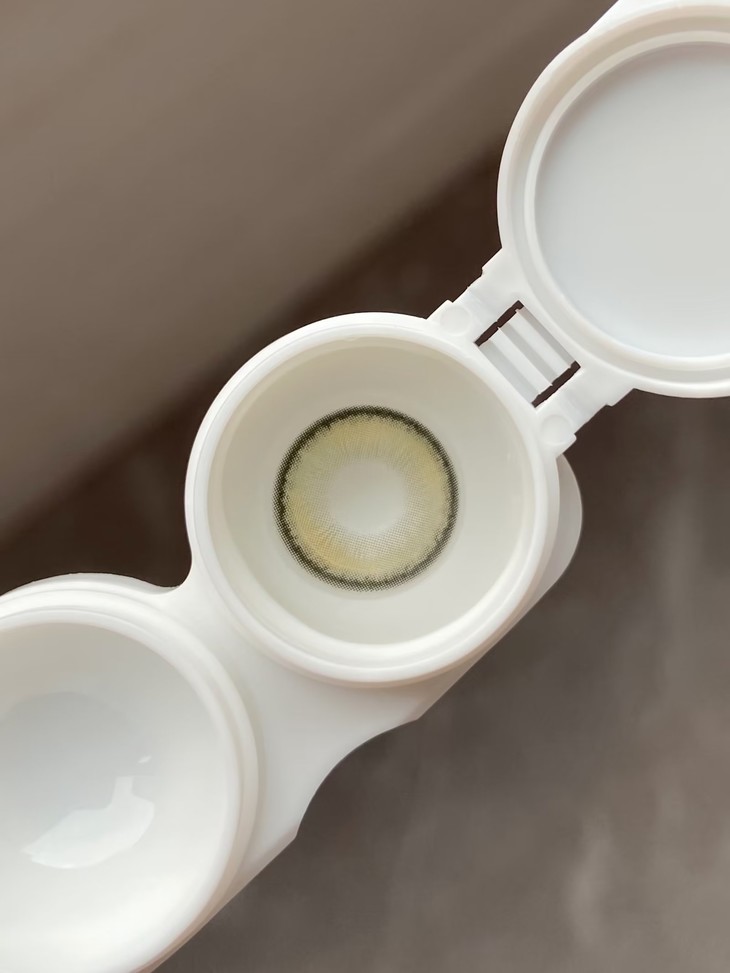 SUGARPLUM 年抛隐形眼镜 咸蛋黄派 14.2mm 1副/2片 左右度数可不同 - VVCON美瞳商城