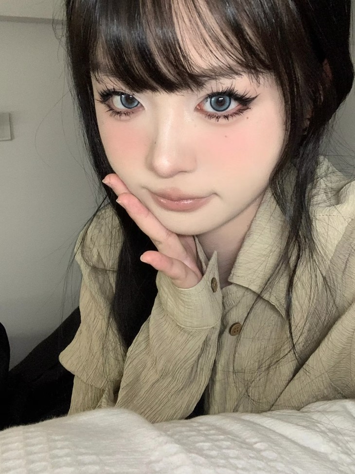 SUGARPLUM 年抛隐形眼镜 蓝莓派 14.2mm 1副/2片 左右度数可不同 - VVCON美瞳商城