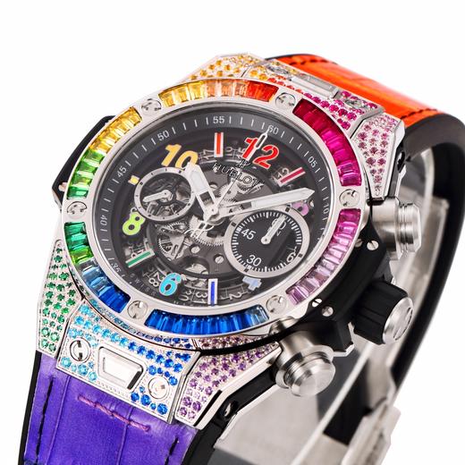 ZF厂宇舶恒宝BIG BANG彩虹大爆炸复刻手表一比一手表n厂c厂zf厂vs厂clean厂noob厂广州手表测评 商品图3