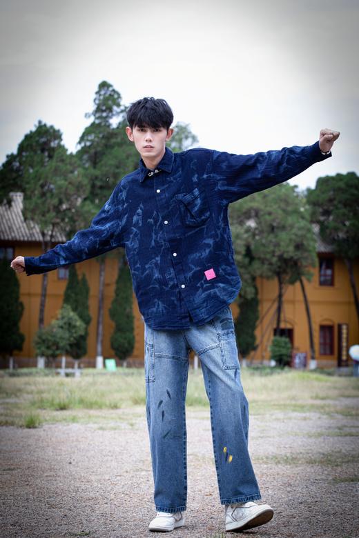 W332525186潮流牛仔衬衫外套 商品图5