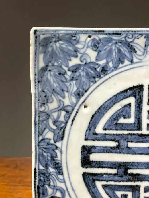 瓜藤团寿纹青花瓷地砖，顺丰包邮 商品图13