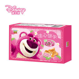 迪士尼滨崎草莓味注心饼干150g